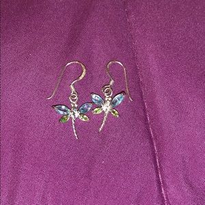Dragonfly earrings